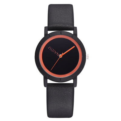 

Fashion simple ladies watch PU with casual small fresh student watch