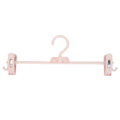 

Multifunction Hook Anti Slip Hanger Stacked Pants Rack with Pants Clip