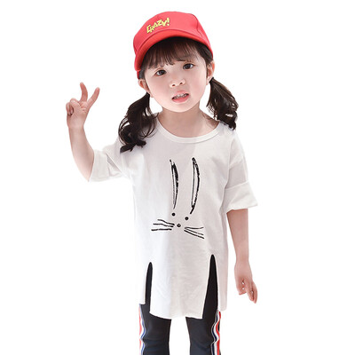 

Autumn Baby Girl Long Sleeve T-Shirts Kids Cartoon Printed Tops Tees Casual Blouse
