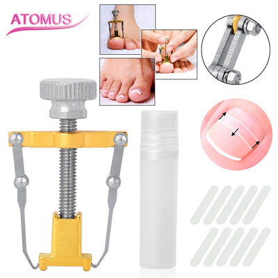 

〖Follure〗Stainless Steel Ingrown Toe Nail Correction Tool 10Pcs Nail Correction Patch