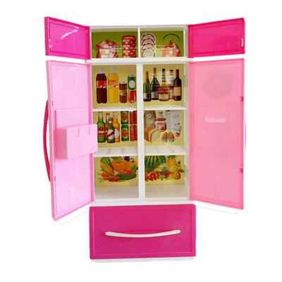 

Mini Kids Kitchen Pretend Play Cooking Set Children Simulation Cabinet Toys