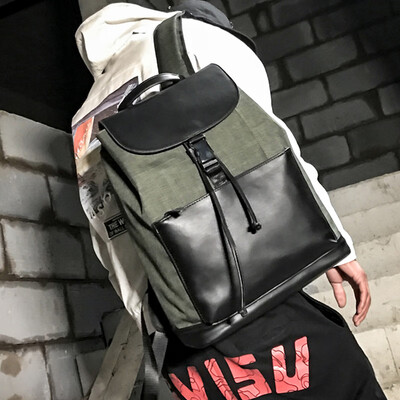 

Mens Backpack Leisure Business Korean Travel Computer Backpack Simple Fashion College Student Bag