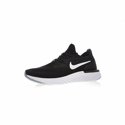 

Nike Epic React Flyknit Men Running Shoes Black Professional Sport Sneakers AQ0067