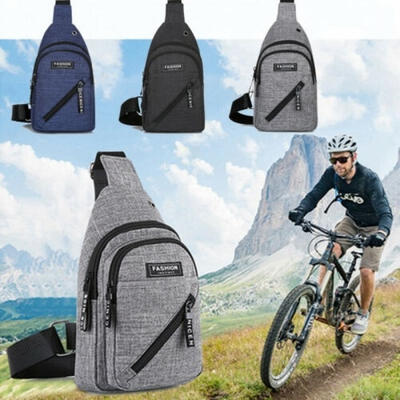 

Men&39s Womens Casual Messenger Crossbody Chest Bag Pack Single Side Shoulder Bag