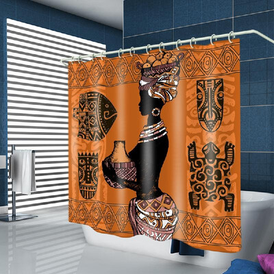 

Shower Curtain Waterproof Polyester Fabric Bath Curtains 12 Grommet Holes Bathroom Curtains for Bathtub Showers