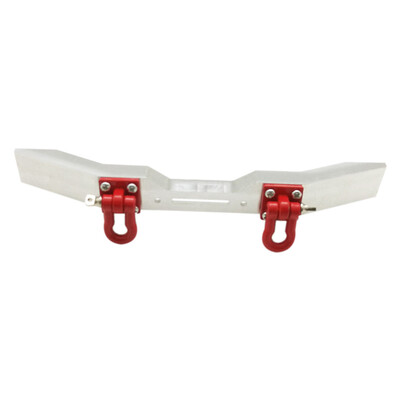 

Siaonvr Upgrade Metal Front Bumper Guard With Hooks for WPL 116 B14 B16 RC Truck Car