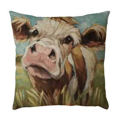 

〖Follure〗Animal Pattern Pillowcase Pillow Case Cushion Cover Sofa Home Car Decor