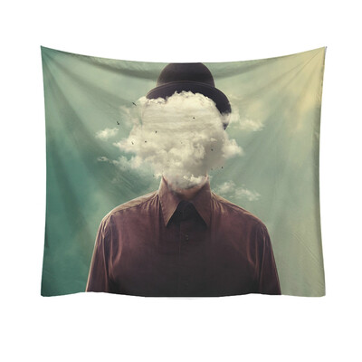 

Toponeto Animal Tapestry Portrait Decor Fashion Creative Fun Animal Theme Art Print