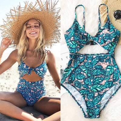 

New Women One-Piece Swimsuit Beachwear Swimwear push up monokini bikini Bathing