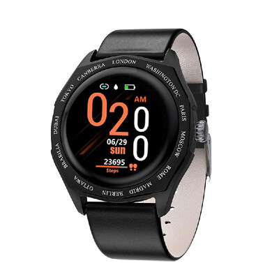

V18 Intelligent Watch BT Touching Sports Watch Ultraviolet Band Heart Rate Blood Pressure Monitoring IP67 Waterproof Fitness Track