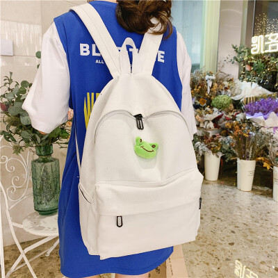 

Ins bag female Korean high school students simple Joker Mori junior high school students small fresh girl backpack