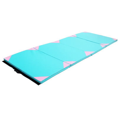 

4x10x2" Thick Gym Fitness Exercise Gymnastics Mat -Blue