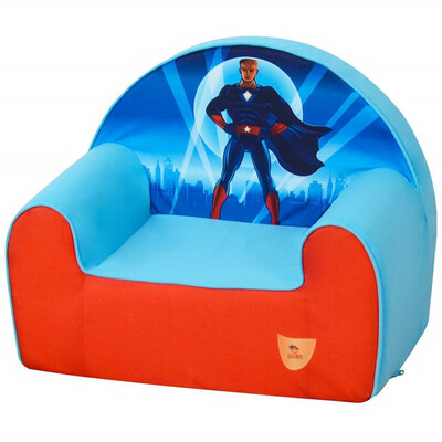 

Dgbaobei full sponge superman sofa cartoon childrens chair SF-504 7110