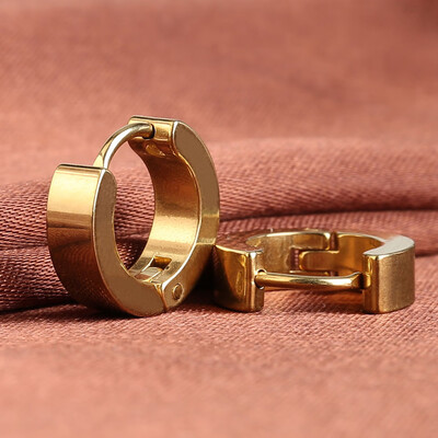 

Stainless Steel Small Hoop Earrings for Men Women Huggie Earrings