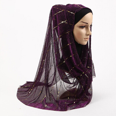 

Gobestart Muslim Hijab Head Coverings Scarf Islamic Headscarf Turkish Islam