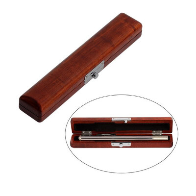 

Flute Head Wooden Case Box Holder Maple Solid Wood