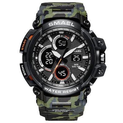 

SMAEL 1708B Sport Watches Men Watch Waterproof LED Digital Watch Male Clock