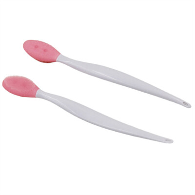 

Gobestart 2pcs Silicone Beauty Wash Face Exfoliating Blackhead Facial Cleansing Brush Tool