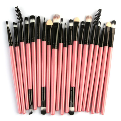 

Toponeto 20pcsset Makeup Brush Set tools Make-up Toiletry Kit Wool Make Up Brush Set