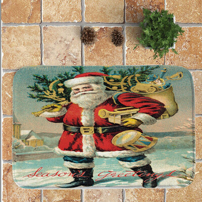 

〖Follure〗Merry Christmas Welcome Doormats Indoor Home Carpets Decor 40x60CM