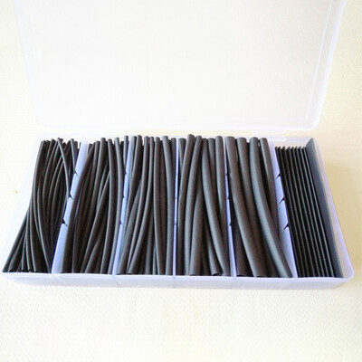 

〖Follure〗160 Pcs Heat Shrink Tubing Tube Assortment Wire Cable Insulation Sleeving Kit