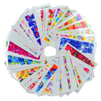 

〖Follure〗Water Stickers Thin Transparent Nail Stickers Bride Stickers Muke Up