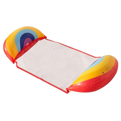 

Water Sport Recreation Floating Row Foldable Floating Bed Recliner with Net