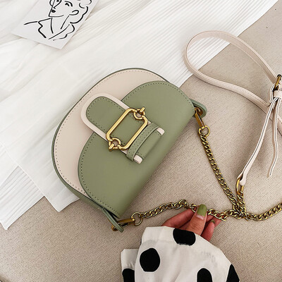 

Net red handbag 2019 new wild ocean shoulder bag fashion saddle bag summer small fresh ins messenger bag