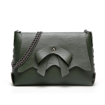 

Tailored Womens Fashion Shoulder Bag Solid Color Simple Messenger Bag Chain Bag