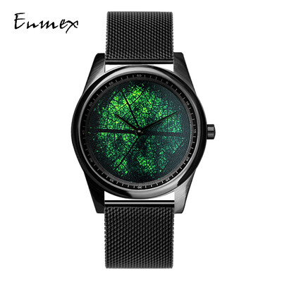 

Enmex Oil painting texture Creative Whirlpool Design cool style Literary temperament Watch during the Translation of Holiday gifts