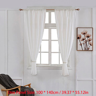 

Window Curtain Modern Striped Sheer Curtain Vertical Window Screening Window Rod Pocket Curtain Panel for Living Room Bedroom Dini