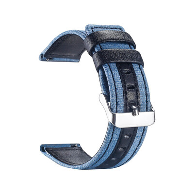 

〖Follure〗Luxury Canvas Leather Watch Band Wrist Strap For Apple Watch Series 4 40MM