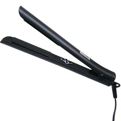 

Adjustable Temp Ceramic Hair Straightener with LCD Display-Black