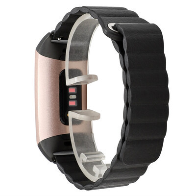 

〖Follure〗Replacement Leather Wrist Watch Strap Band Buckle Belt For Fitbit charge 3