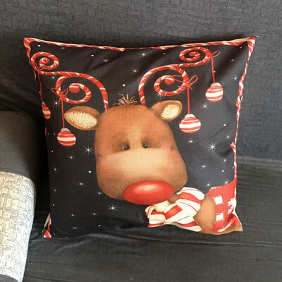 

Tailored Christmas Pillow Case Sofa Waist Throw Cushion Cover Home Decor A