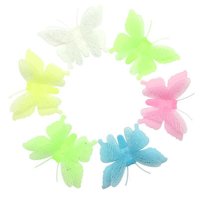 

3D Luminous Fluorescent Fridge Stickers DIY Wall Decals Children Room Decor