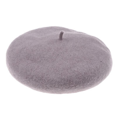 

Fashion Women Girls Solid Color Artist Beanie Hats Casual Winter Beret Cap