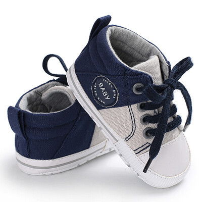 

Baby Shoes Sneakers Girls Boys Canvas Casual Toddler Shoes Anti-Slip Breathable First Walkers