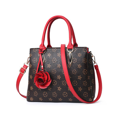 

2019 spring European&American fashion new ladies big bag large capacity simple shoulder bag handbag