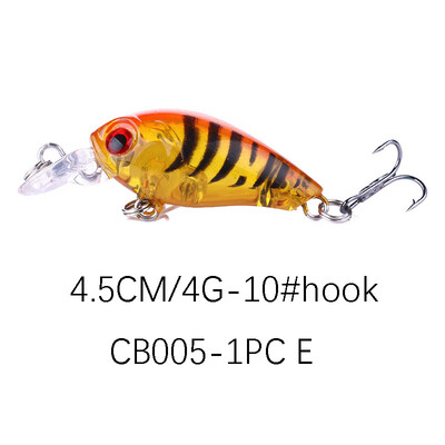 

Crank Lures Fishing lure 45cm 4G Bait Minnow Fishing Lures 3D Eyes Wobblers Crankbait
