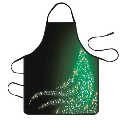 

Toponeto Christmas Decoration Waterproof Apron Kitchen Aprons Dinner Party Apron