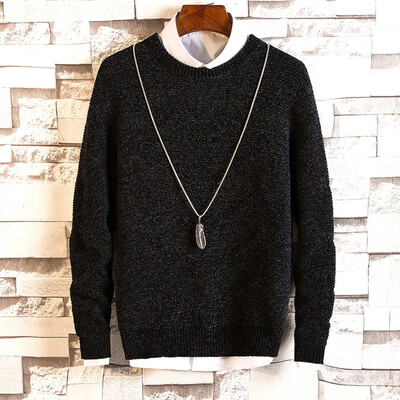 

Toponeto Mens New Autumn Winter Casual Long Sleeve Knitting Sweaters Tops Blouse