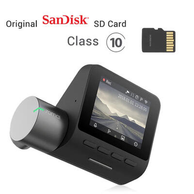 

XIAOMI 70mai Dash Cam Pro 2 Inch 1944P HD 140 Degree FOV Russian Version Dash Camera WSandisk Memory Card