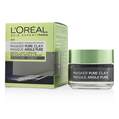 

LOREAL - Skin Expert Pure Clay Mask - Detoxifies & Clarifies 50ml17oz