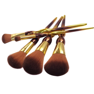 

〖Follure〗5Pcs Pro Makeup Cosmetic Brushes Set Powder Foundation Eyeshadow Lip Brush