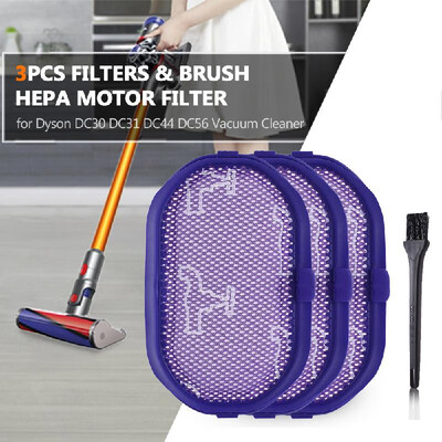 

4pcs Filters & Brush HEPA Motor Filter Replacement for Dyson DC30 DC31 DC44 DC56 Vacuum Cleaner