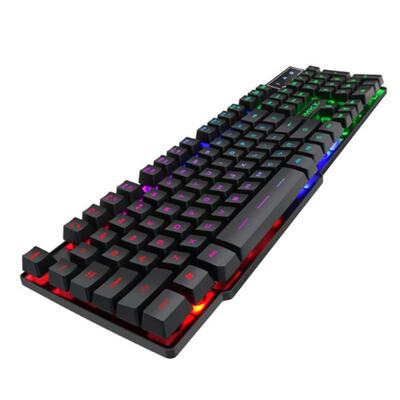 

AK-600 Wired USB Gaming Keyboard 104 Keys RGB Backlit Computer Gamer Keyboards