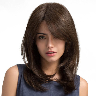 

High-temperature Synthetic Fiber Synthetic Curly Wigs for Women Natural Matte Hair