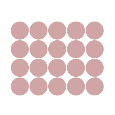 

〖Follure〗Easy Peel Stick Gold Wall Decal Dots 2 Inch 200 Decals Safe on Walls Paint