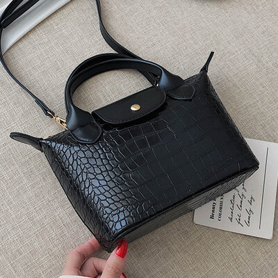 

European&American Fashion Lady bag 2019 New Chaohan version of 100 lap texture oblique carry bag retro handbag